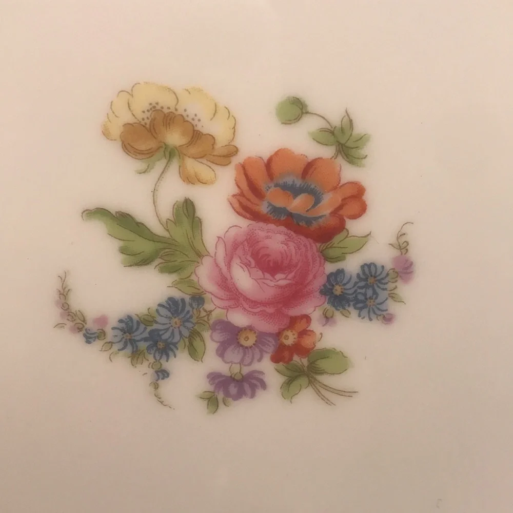 Set of 4 Vintage (1930s)‎ Noritake Snack Plates